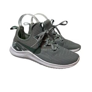 Nike Free RN Running Shoes Men's 6 Gray Green Camo Athletic Sneakers Cross Train